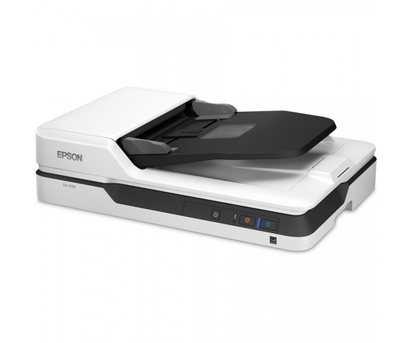Сканер Epson WorkForce DS-1630 — планшетный А4 с автоподатчиком на 50 листов