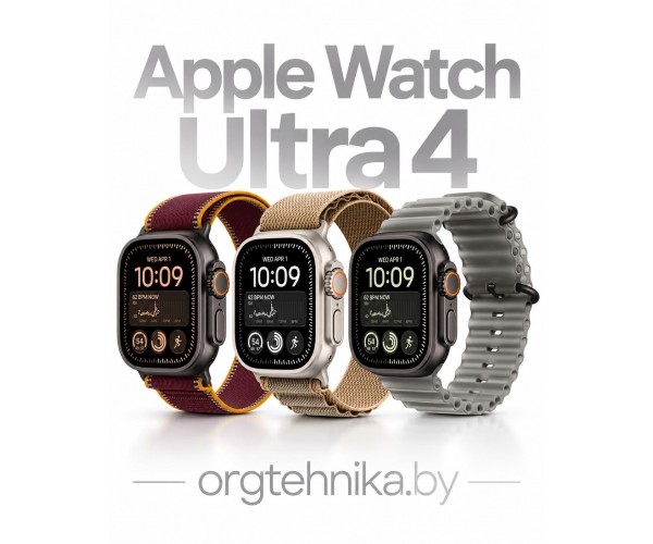 Умные часы Apple Watch Ultra 4 49 мм Natural Titanium / Black Titanium