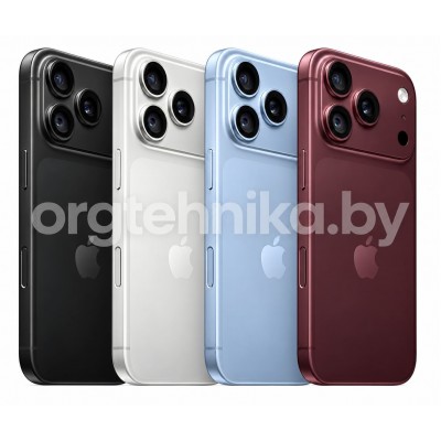 Смартфон Apple iPhone 18 Pro бургунди, ледяной голубой, серебристый, черный, 256GB/ 512GB/ 1TB/ 2TB