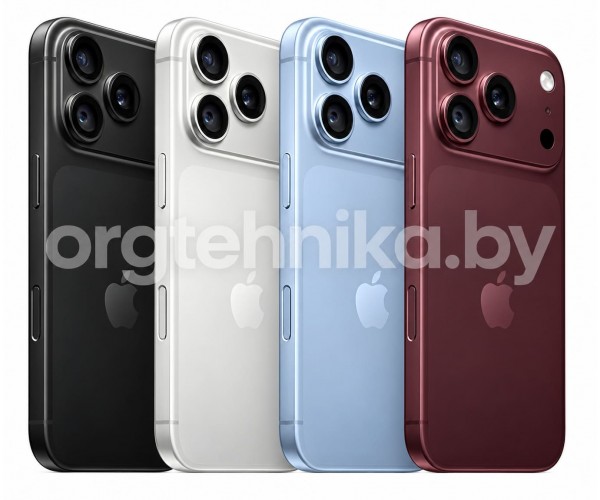 Смартфон Apple iPhone 18 Pro бургунди, ледяной голубой, серебристый, черный, 256GB/ 512GB/ 1TB/ 2TB
