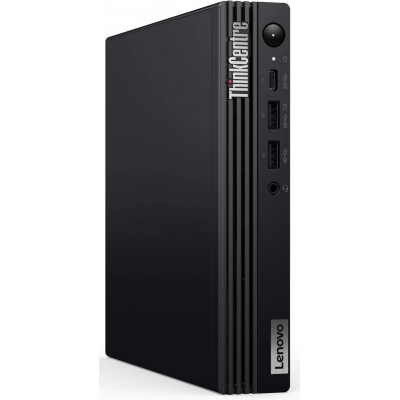 Неттоп Lenovo ThinkCentre Tiny M70q-5 slim i5 14400T (1.5) 16Gb SSD512Gb UHDG 730 без ОС GbitEth WiFi BT 90W kb мышь клавиатура черный (12TESKR400)