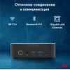 Неттоп IRU Tactio 525 Ryzen 5 6600H (3.3) 16Gb SSD512Gb 660M Windows 11 Pro GbitEth WiFi BT 120W черный (RUS) (2164239)