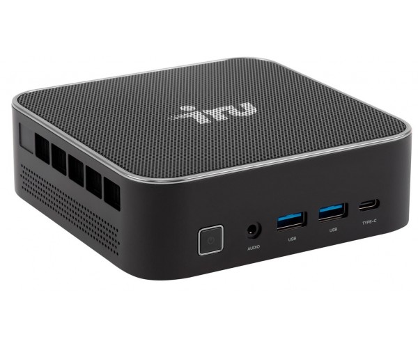 Неттоп IRU Tactio 525 Ryzen 5 6600H (3.3) 16Gb SSD512Gb 660M Windows 11 Pro GbitEth WiFi BT 120W черный (RUS) (2164239)