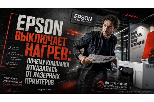 Epson выключает нагрев: почему компания отказалась от лазерных принтеров Epson выключает нагрев: почему компания отказалась от лазерных принтеров