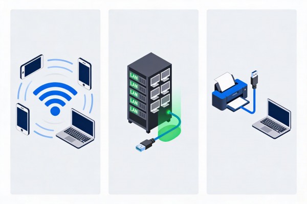 Wi‑Fi, Ethernet или USB: как лучше подключать офисное МФУ