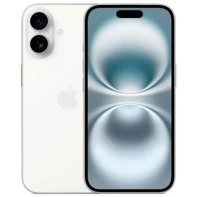 Смартфон Apple iPhone 16 128GB White (MYE93HN/A)