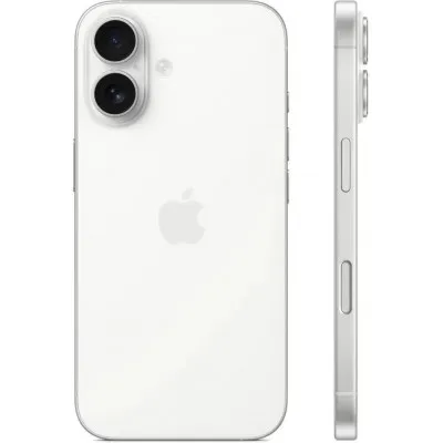 Смартфон Apple iPhone 16 128GB White (MYE93HN/A)