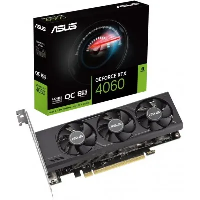 Видеокарта ASUS GeForce RTX 4060 LP BRK OC Edition 8GB GDDR6 RTX4060-O8G-LP-BRK