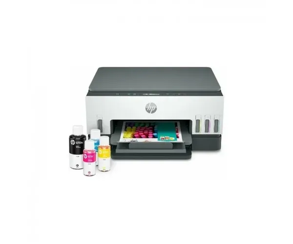 МФУ HP Smart Tank 725, формат А4, цветной, струйный, белый (28B51A)