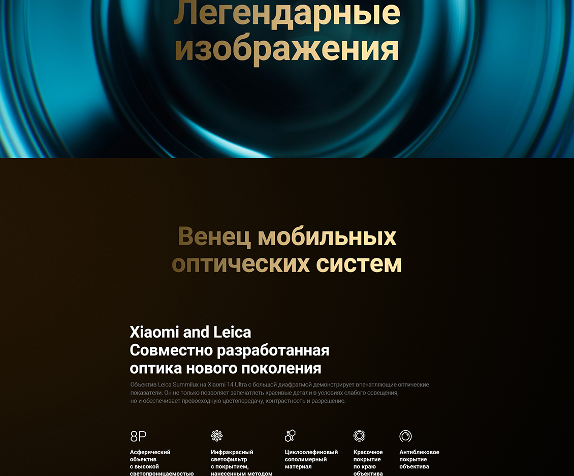 Xiaomi 14 Ultra Легендарные изображения