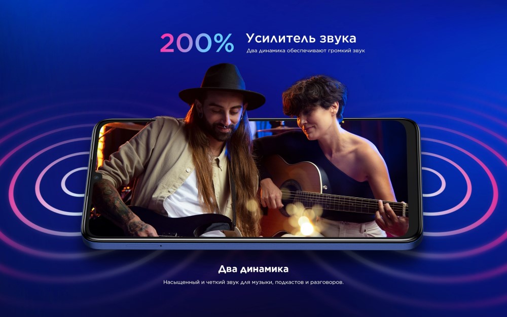 TCL 505 T509A 4GB/128GB Усилитель звука