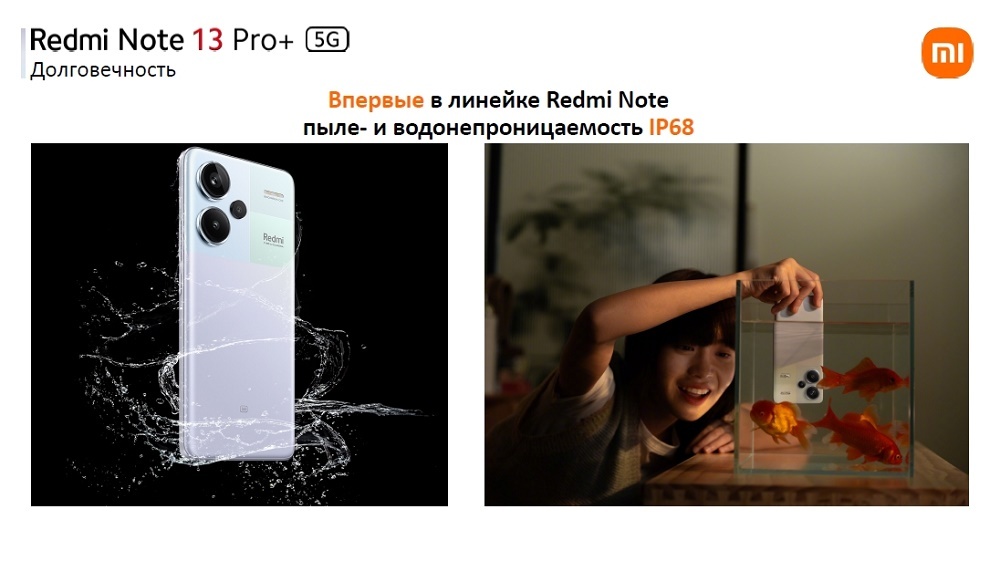 XIAOMI Redmi Note 13 Pro+ IP68