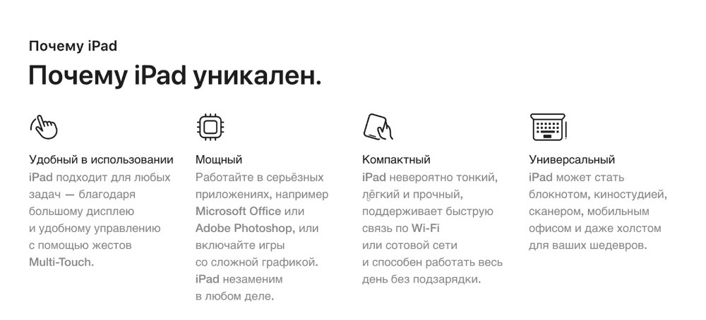 Почему iPad уникален?