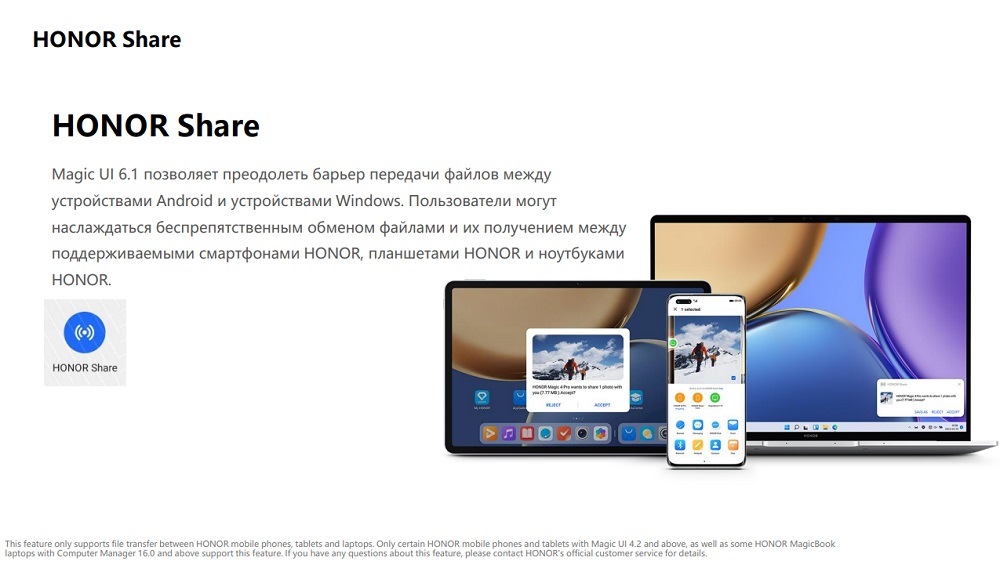 HONOR X7a HONOR Share