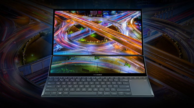 дизайн ASUS ZenBook Pro Duo 15 OLED